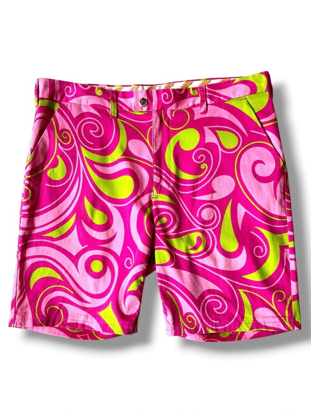 Loudmouth Men’s Golf Shorts in Cotton Candy Size 38 *Altered See Description*